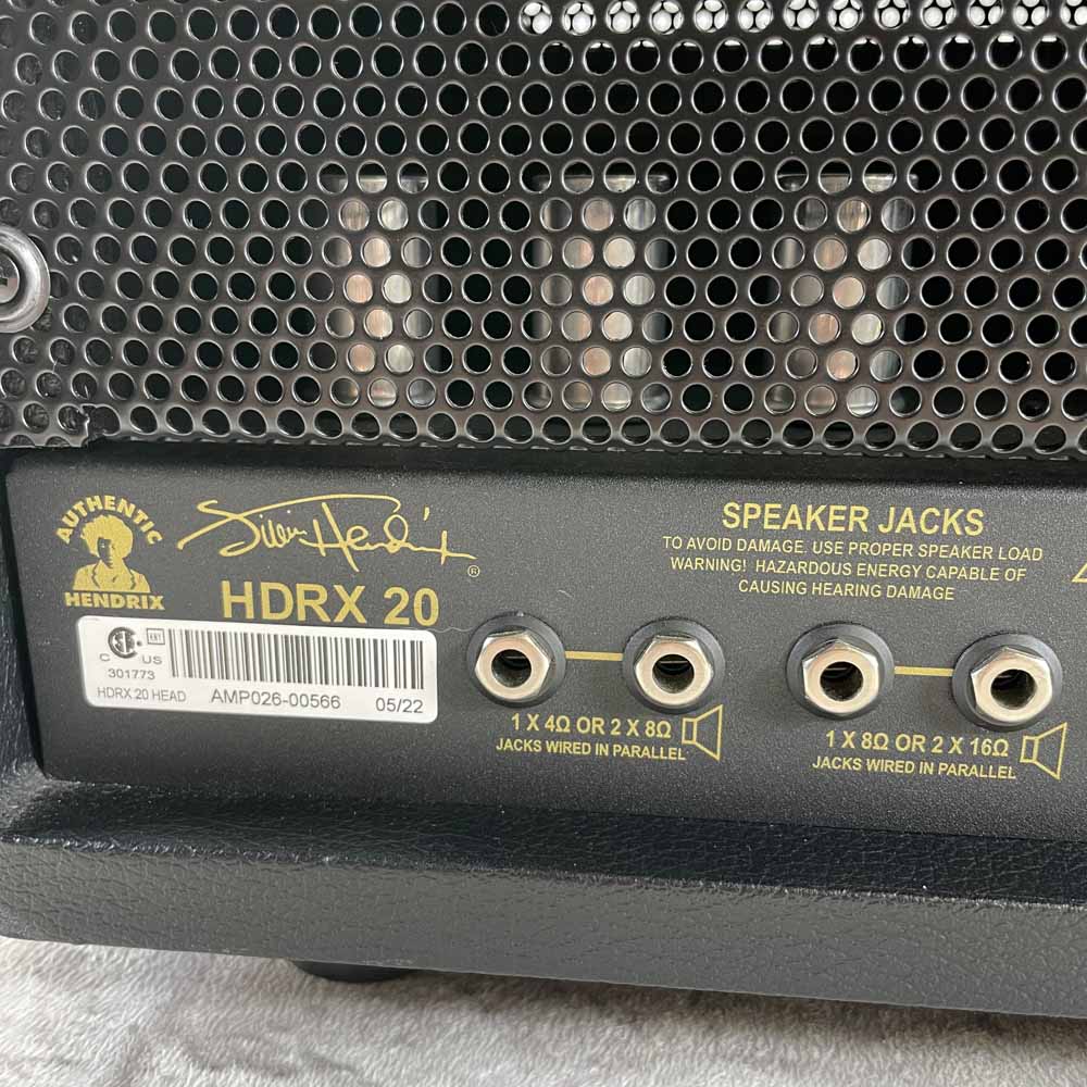 Used:  PRS HDRX20 Amp Head - Black