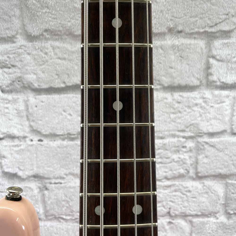 Used:  G&L Guitars JB-5 5-String Bass Guitar - Shell Pink
