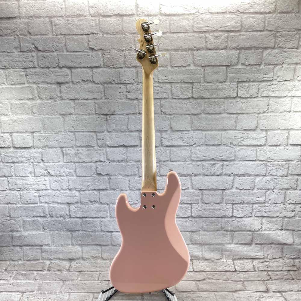 Used:  G&L Guitars JB-5 5-String Bass Guitar - Shell Pink