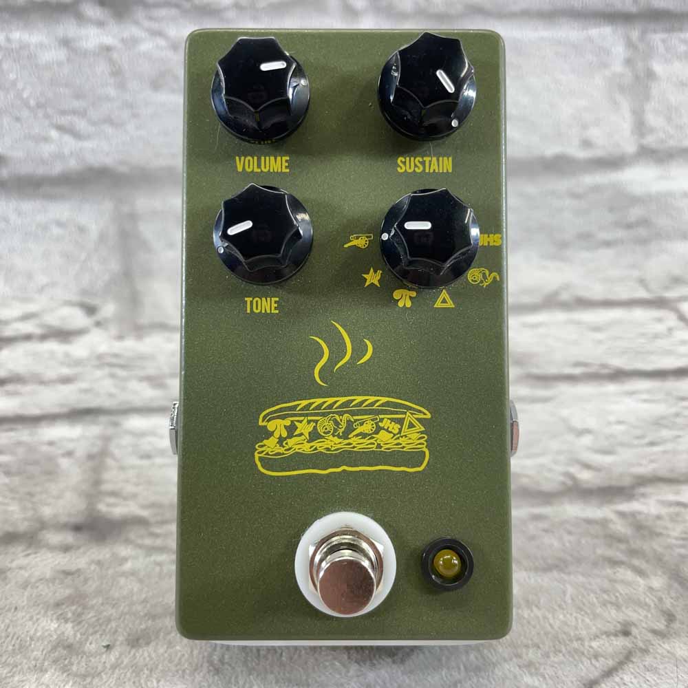 Used:  JHS Pedals Muffuletta Distortion/Fuzz Pedal