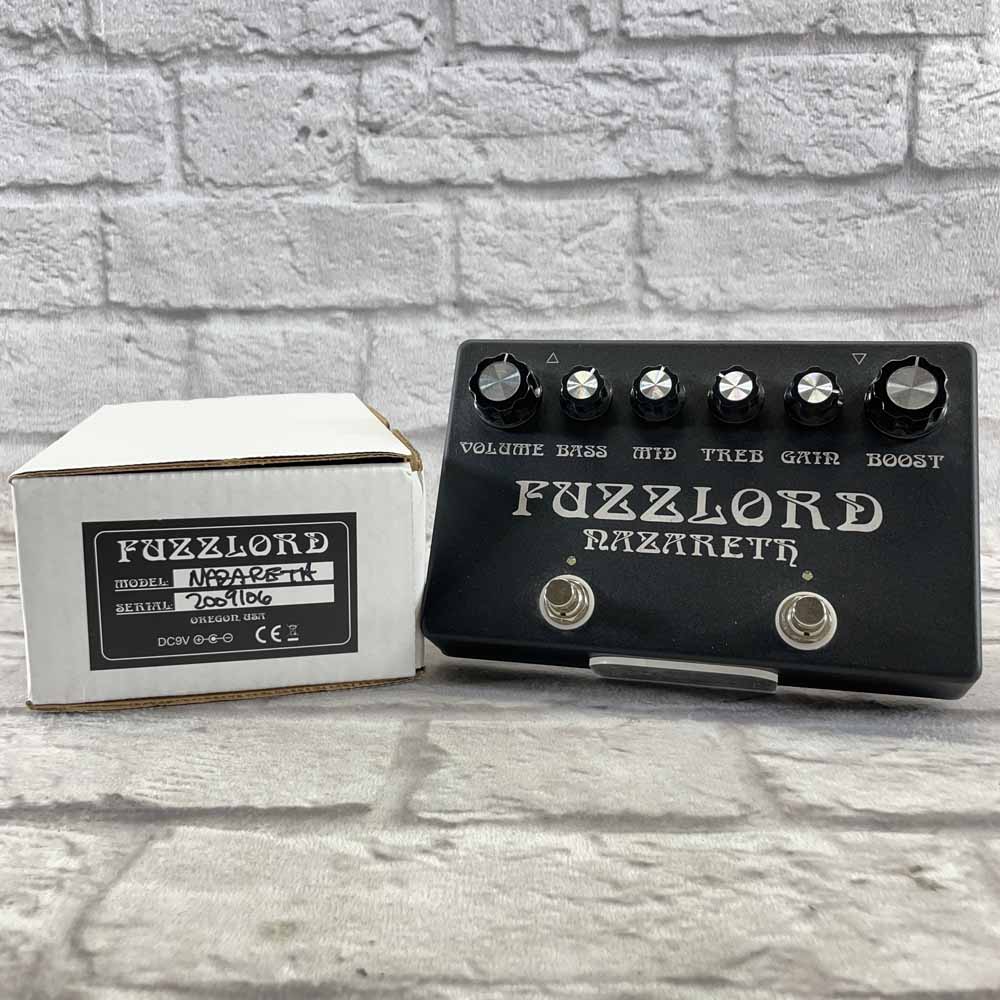 Used:   FuzzLord Effects Nazareth Distortion Pedal