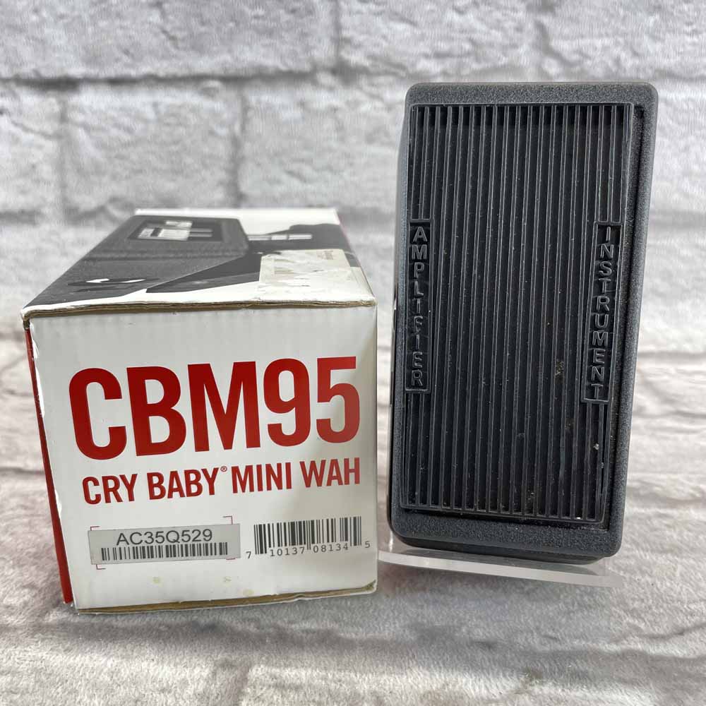 Used:  Dunlop CBM95 Crybaby Mini Wah Pedal