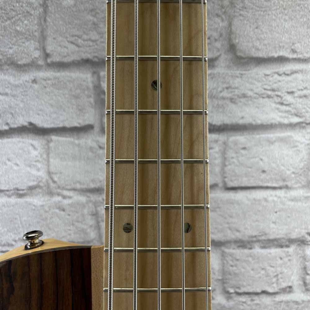 Used:  Ibanez BTB685SC Terra Firma 5-String Bass Guitar - Natural