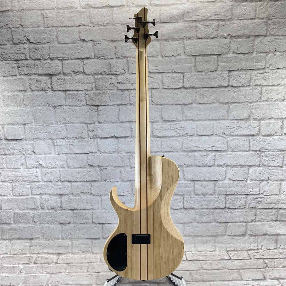 Used:  Ibanez BTB685SC Terra Firma 5-String Bass Guitar - Natural