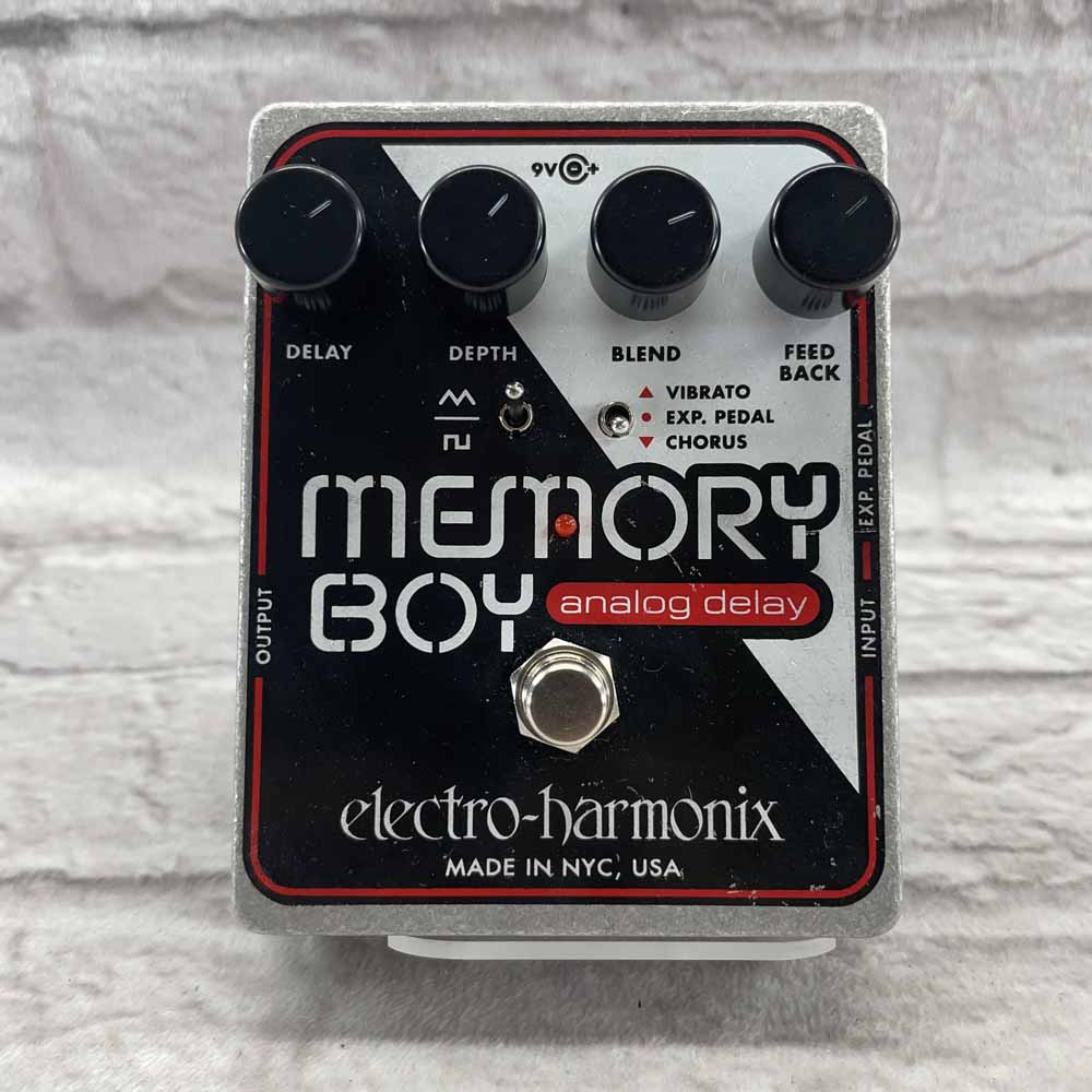 Used:  Electro-Harmonix Memory Boy Analog Delay Pedal