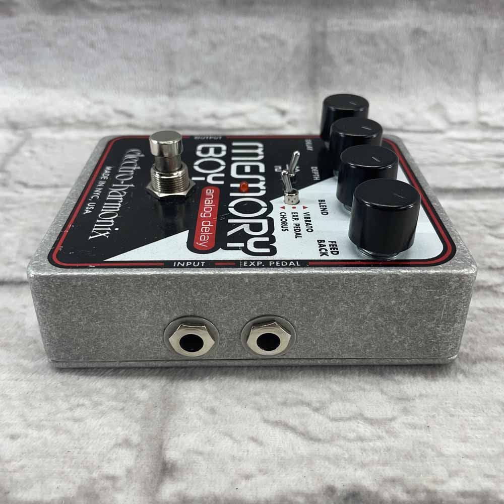 Used:  Electro-Harmonix Memory Boy Analog Delay Pedal