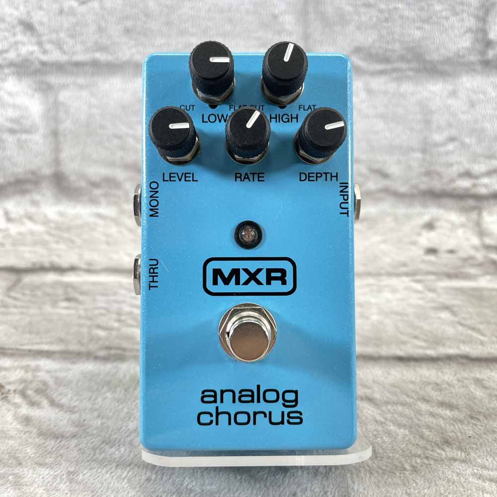 Used:  MXR M234 Analog Chorus Pedal