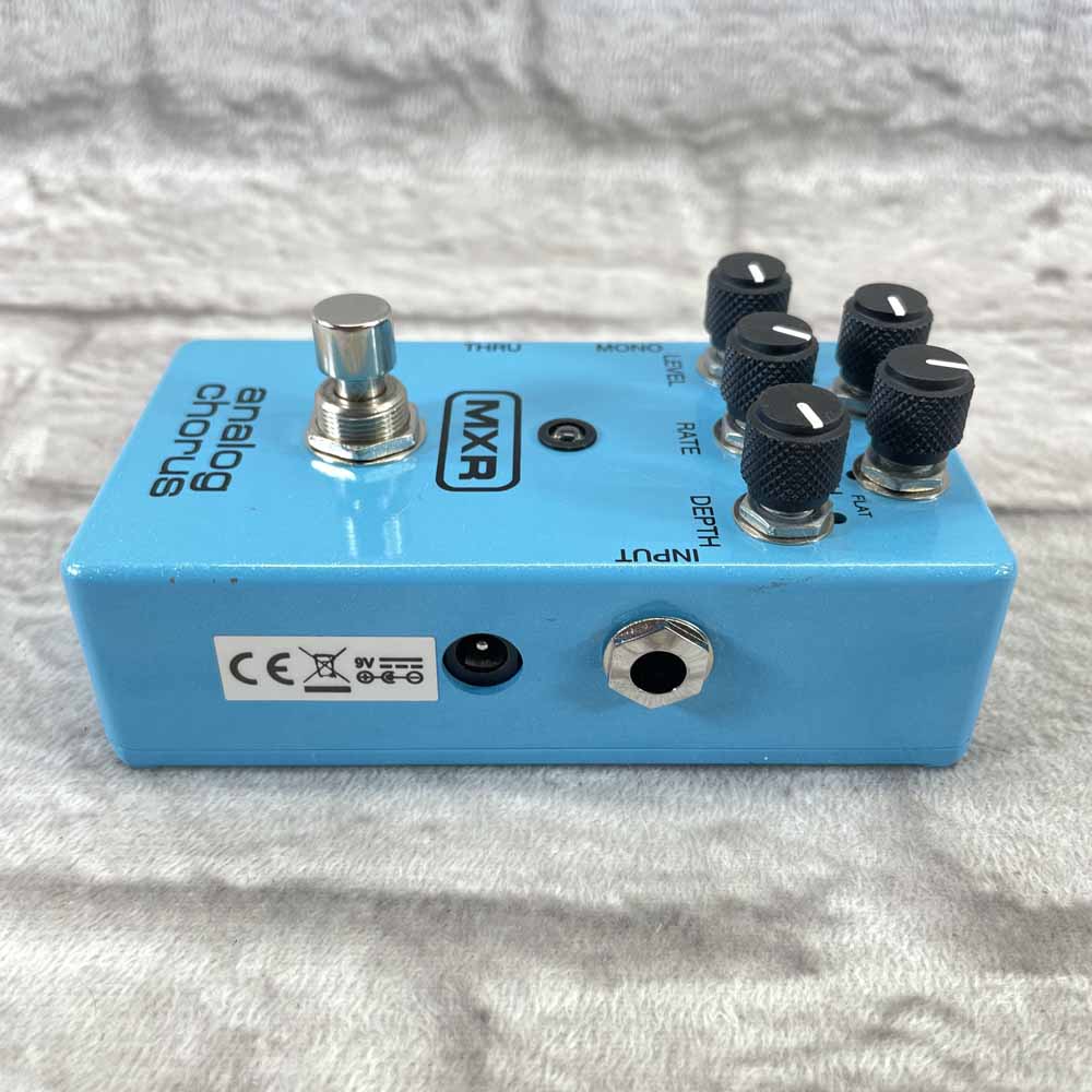 Used:  MXR M234 Analog Chorus Pedal