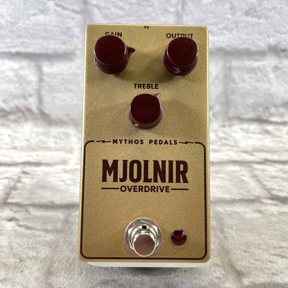 Used:  Mythos Pedals Mjolnir Overdrive Pedal