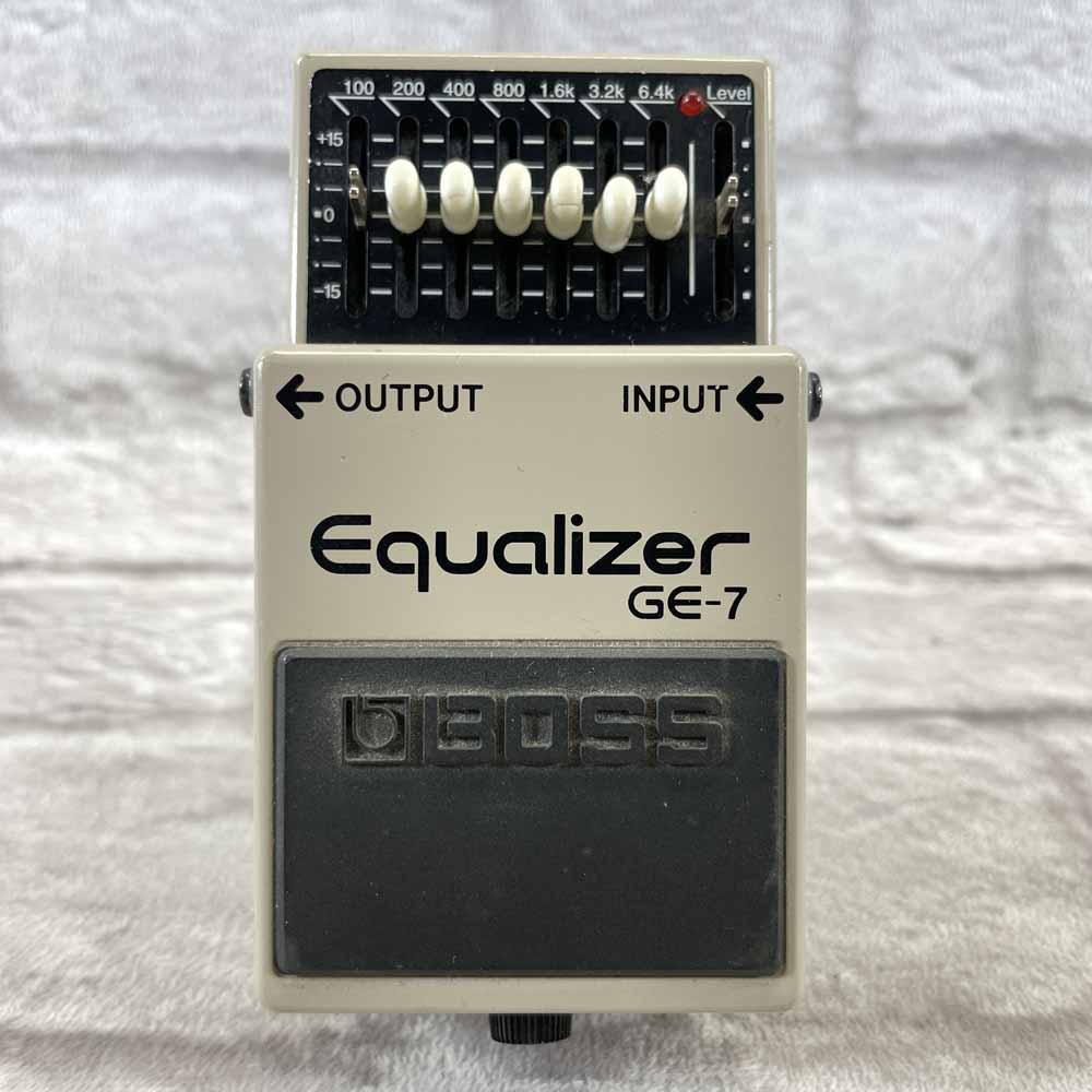 Used:  Boss GE-7 Graphic Equalizer Pedal (7 Bands)