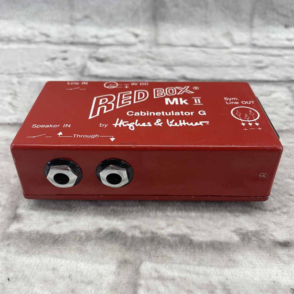 Used:  Hughes & Kettner Red Box MKii