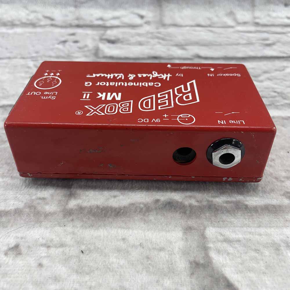 Used:  Hughes & Kettner Red Box MKii