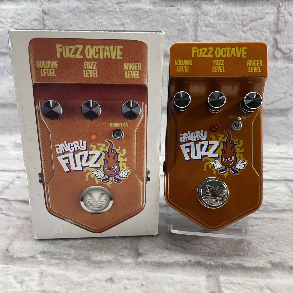 Used:  Visual Sound Angry  Fuzz Octave Fuzz Pedal V2