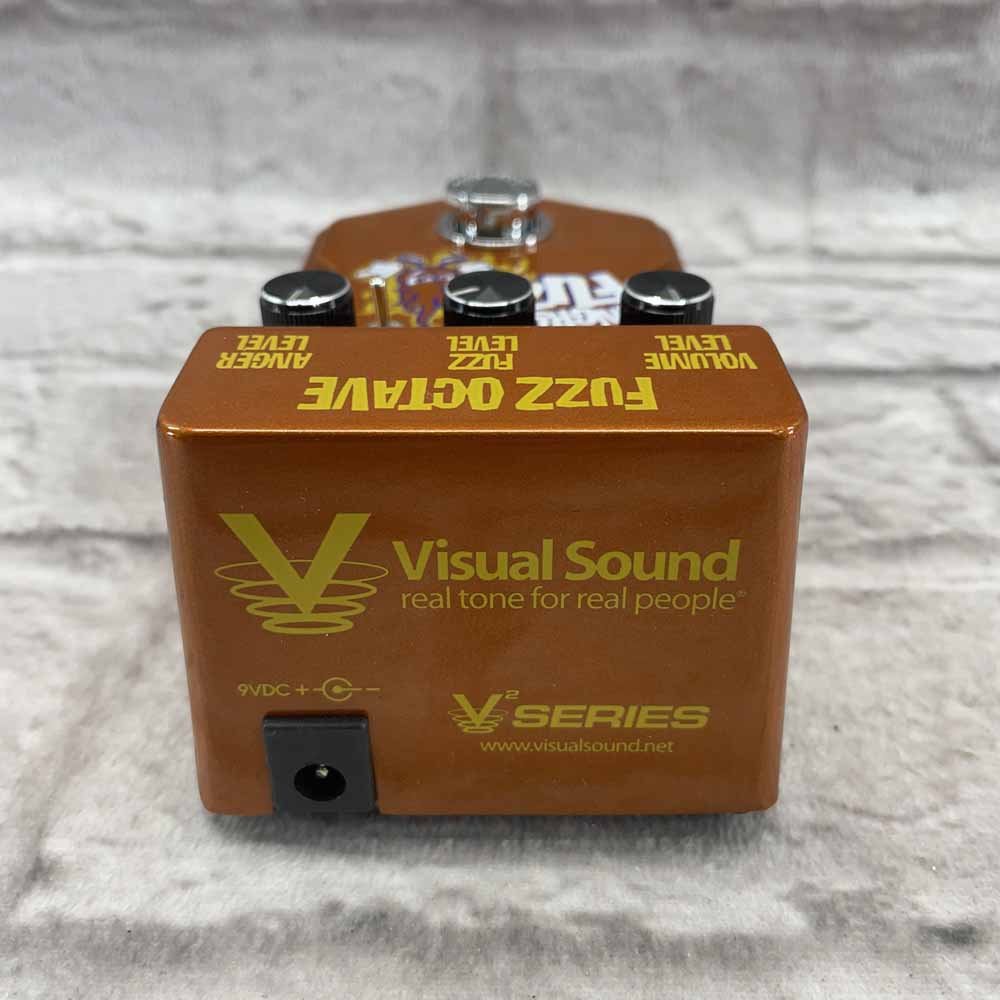 Used:  Visual Sound Angry  Fuzz Octave Fuzz Pedal V2