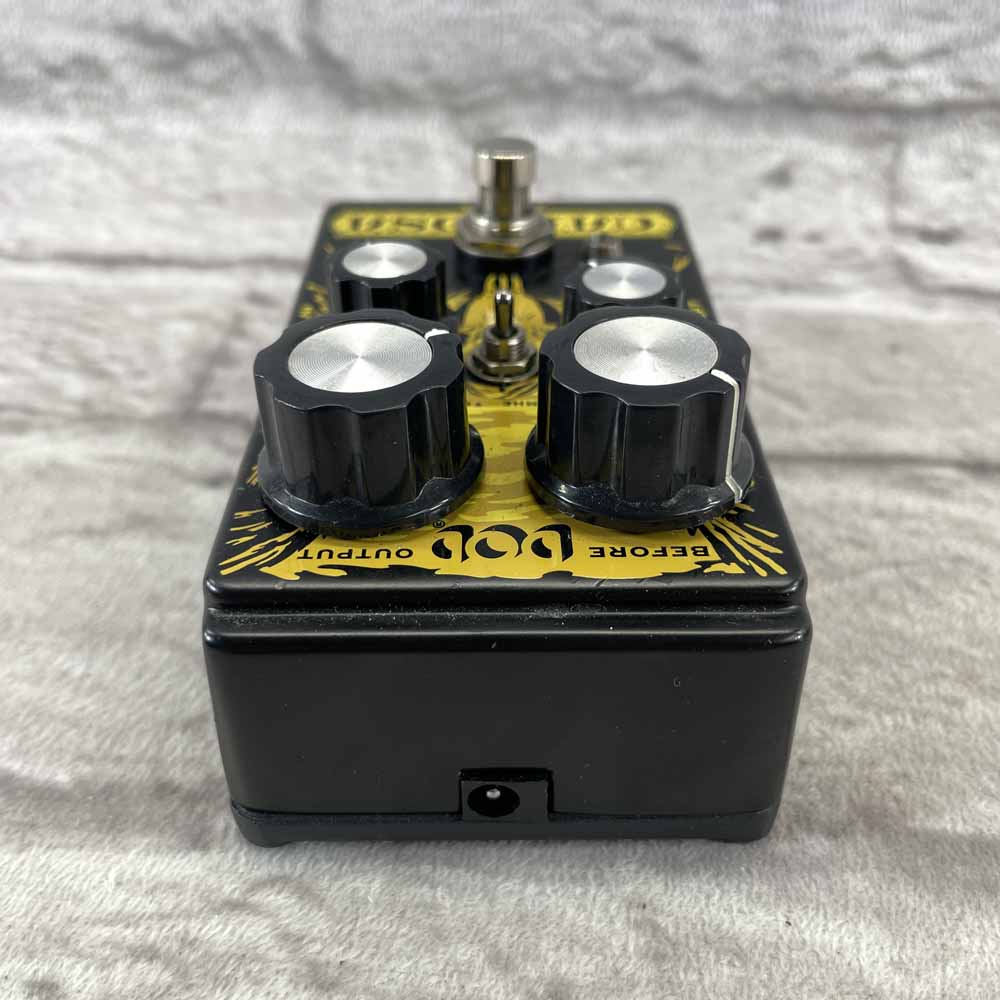 Used:  DOD Carcosa Fuzz Pedal