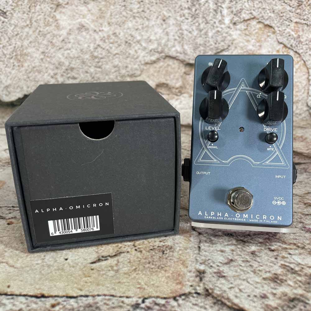 Used:  Darkglass Electronics - Alpha Omicron Distortion Bass Pedal