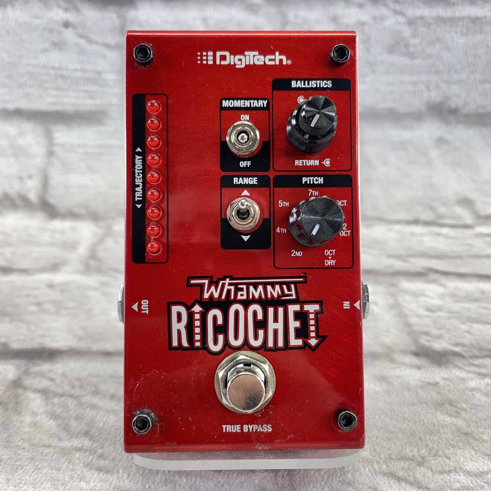 Used:  DigiTech Whammy Ricochet Pitch Shift Pedal