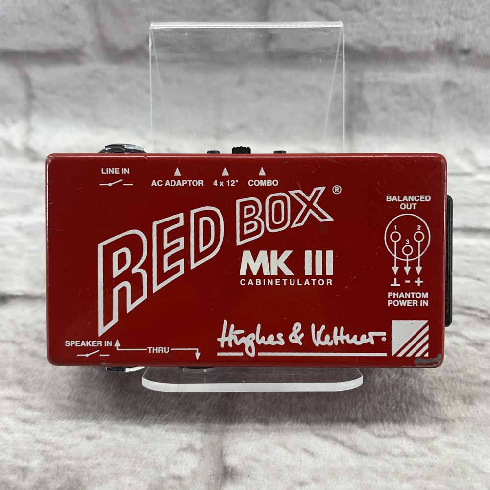 Used:  Hughes & Kettner Red Box MKiii