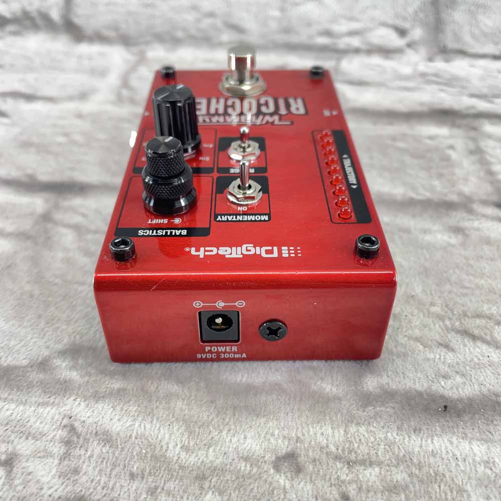Used:  DigiTech Whammy Ricochet Pitch Shift Pedal