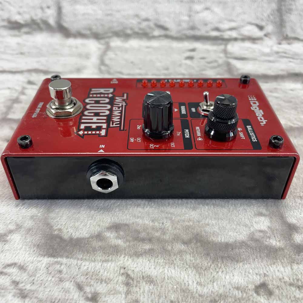 Used:  DigiTech Whammy Ricochet Pitch Shift Pedal