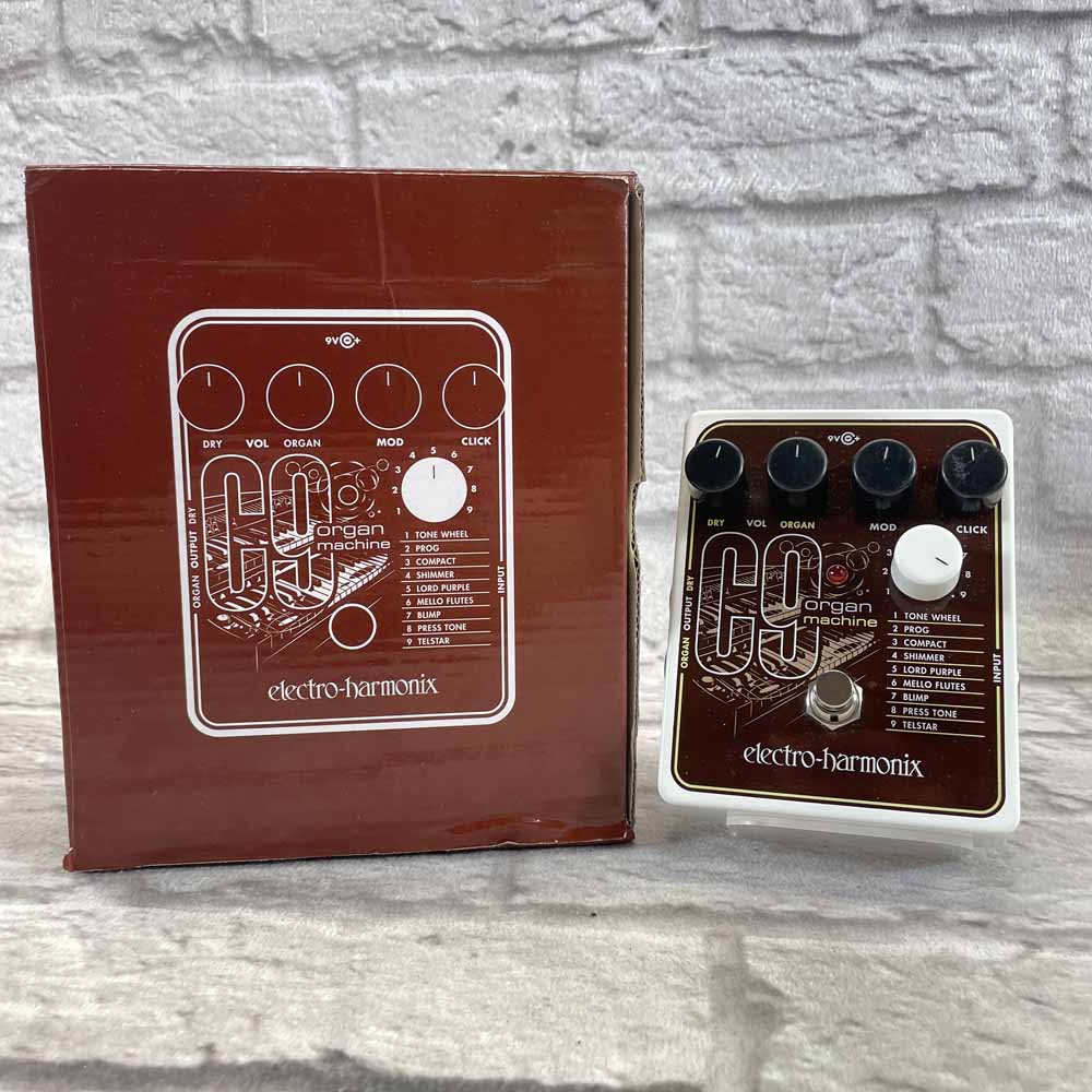 Used:  Electro-Harmonix C9 - Organ Machine Pedal