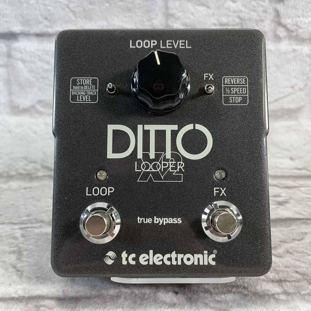 Used:  TC Electronic Ditto X2 Looper