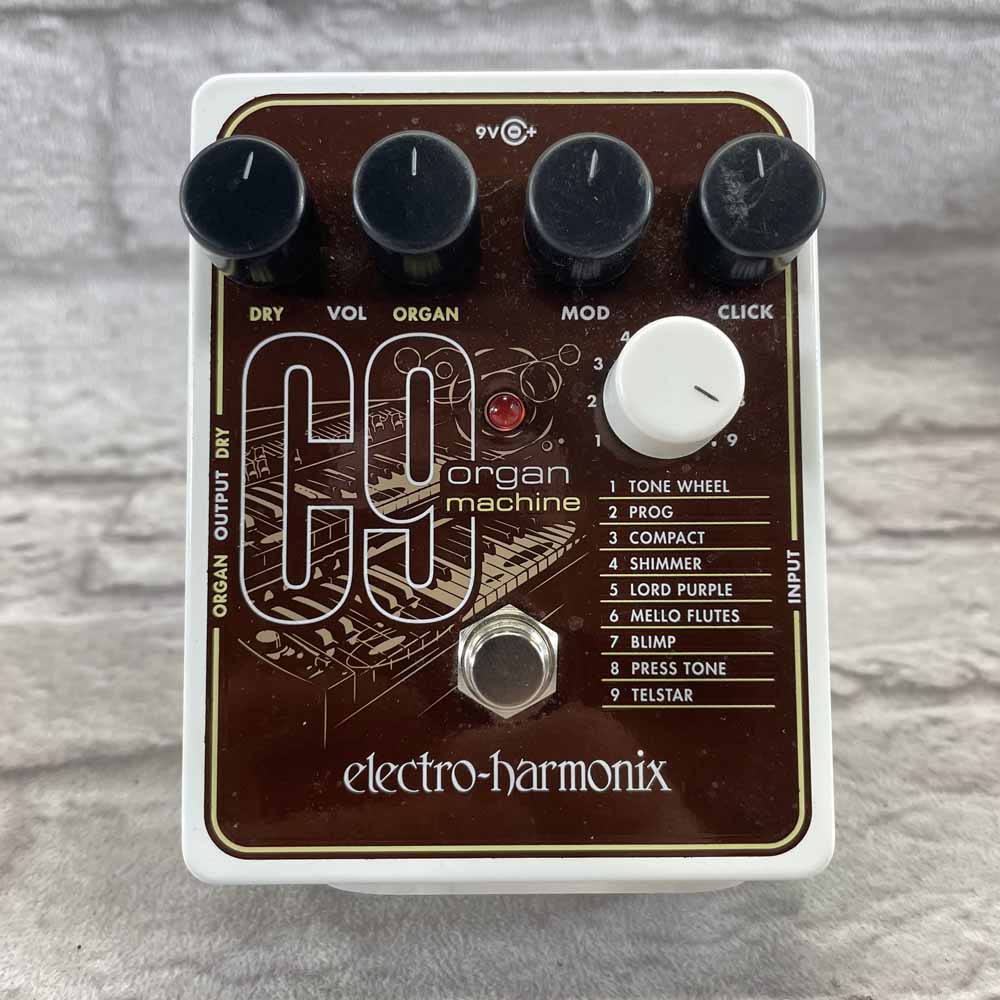 Used:  Electro-Harmonix C9 - Organ Machine Pedal