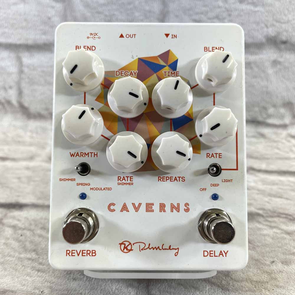 Used:  Keeley Caverns Delay Reverb V2 Pedal