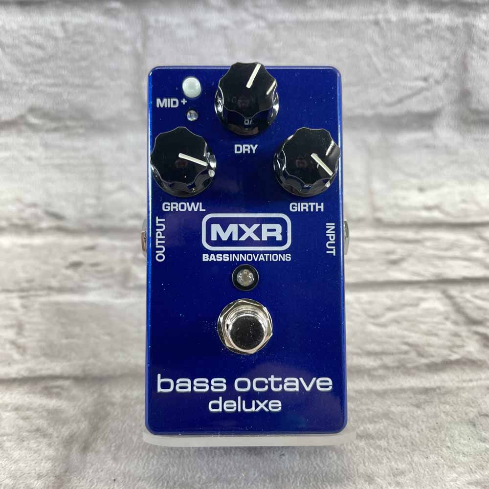 Used:  MXR M288 Bass Octave Deluxe Pedal