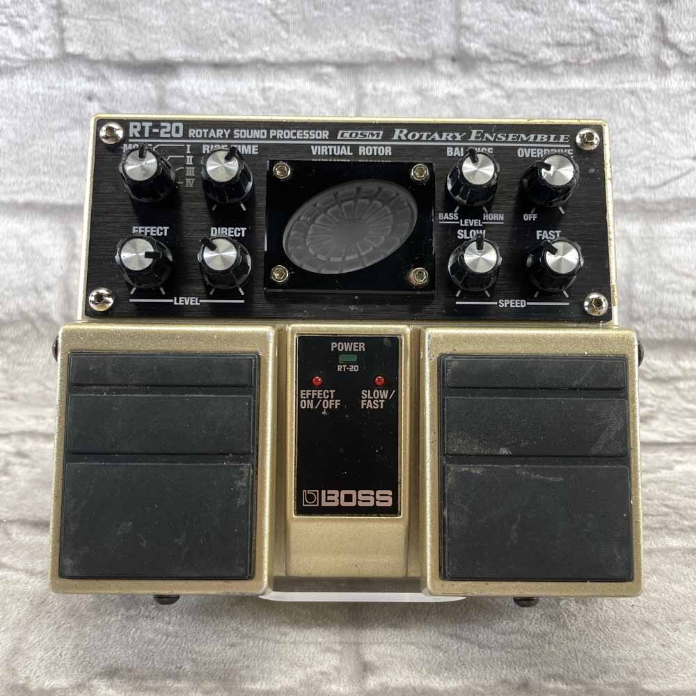 Used:  Boss RT-20 Rotary Ensemble Rotary Sound Processor