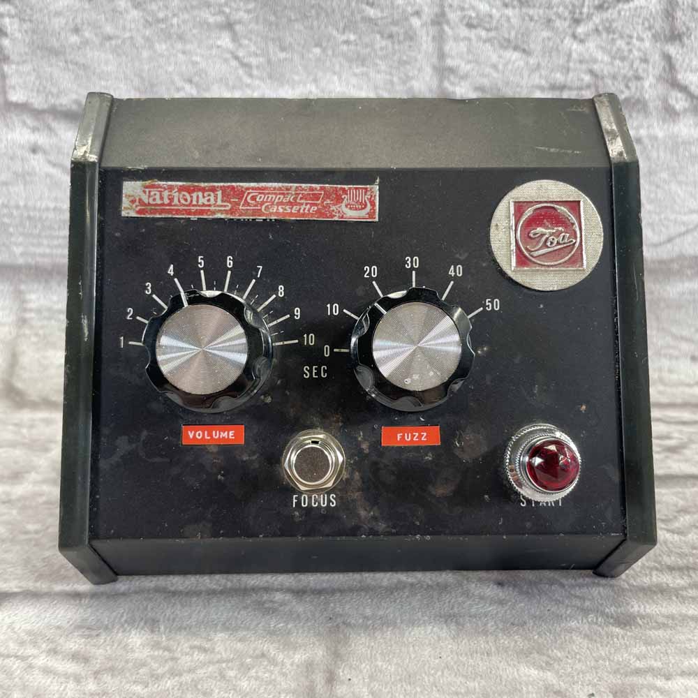 Used:  C-Hat National Compact Cassette Custom Fuzz Pedal