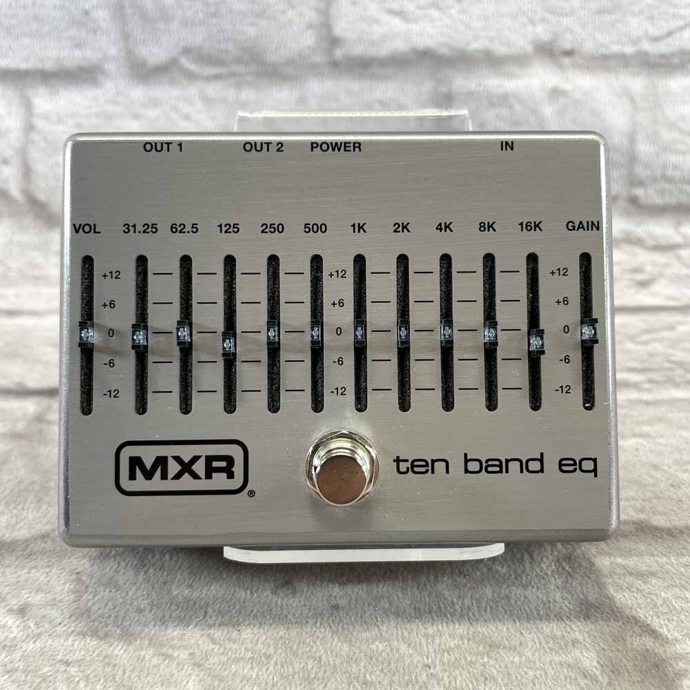 Used:  MXR M108S 10 Band Graphic Equalizer