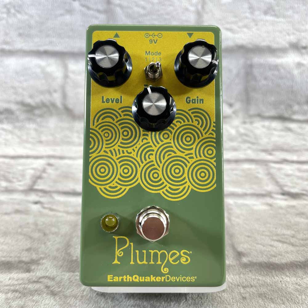 Used:  EarthQuaker Devices Plumes Small Signal Shredder
