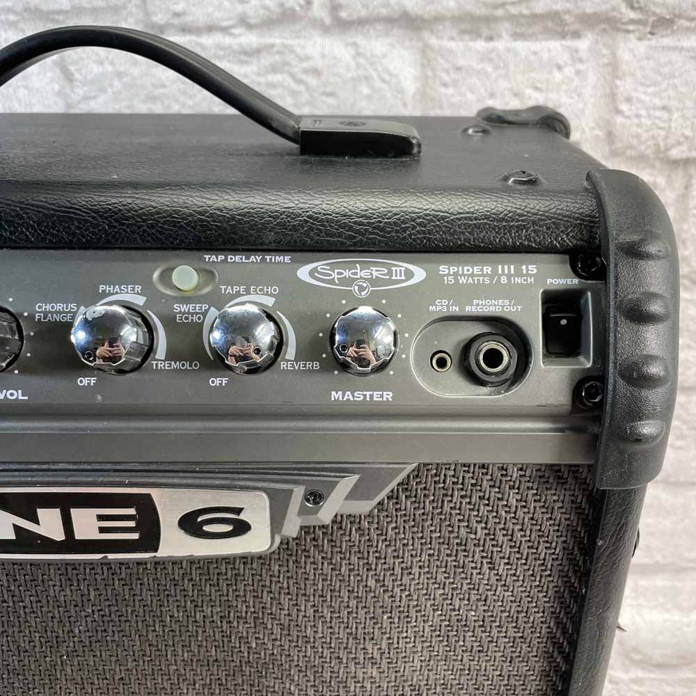 Used:  Line 6 Spider III 15 Watt Guitar Amplifier