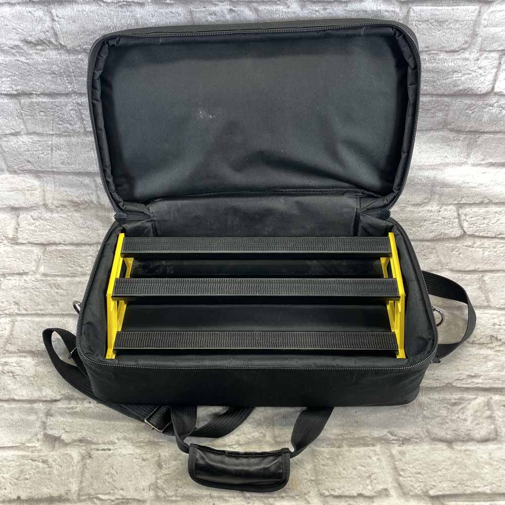 Used:  NUX Bumblebee Medium Pedalboard with Soft Case