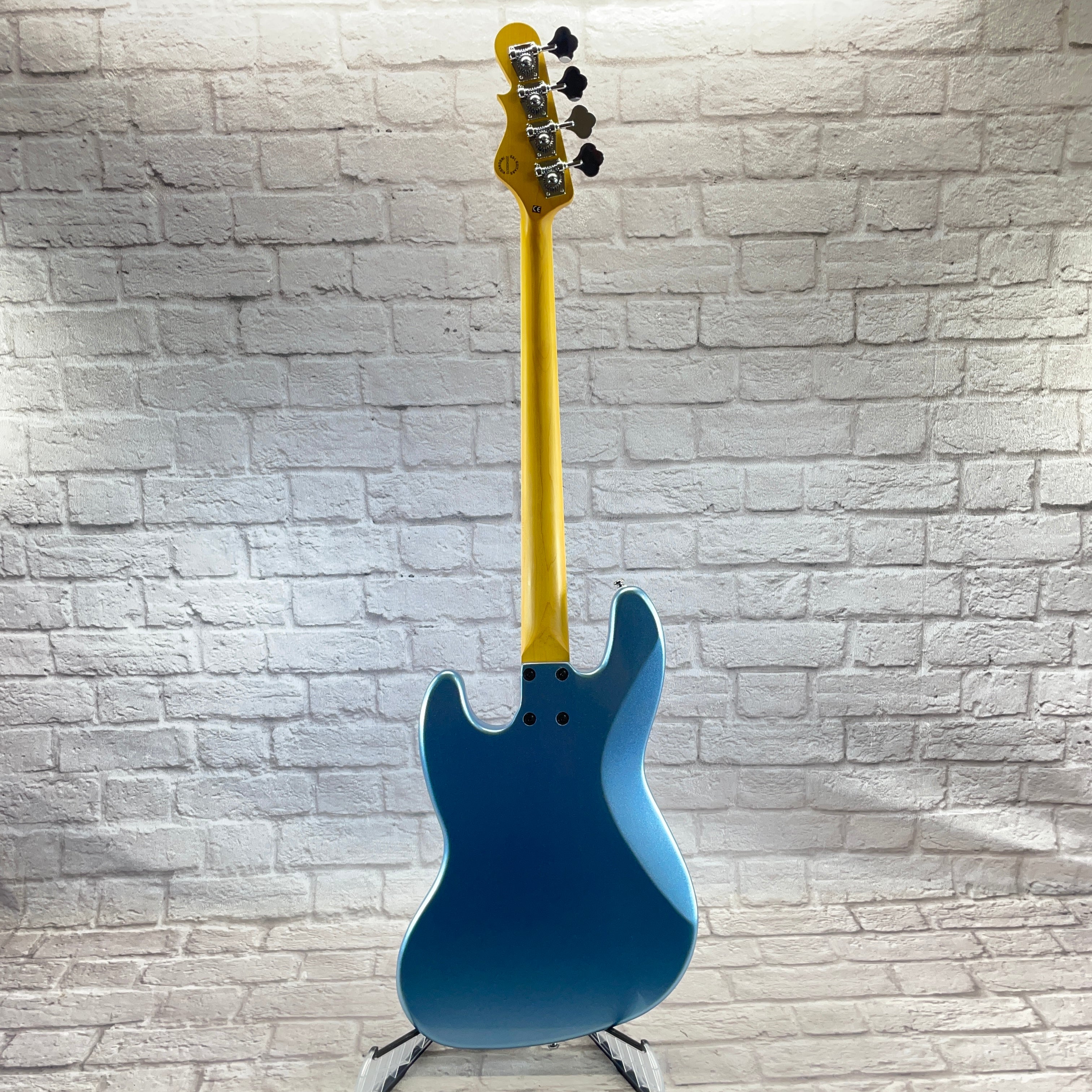 G&L Guitars Tribute Series JB Bass Guitar, Lake Placid Blue (B Stock)