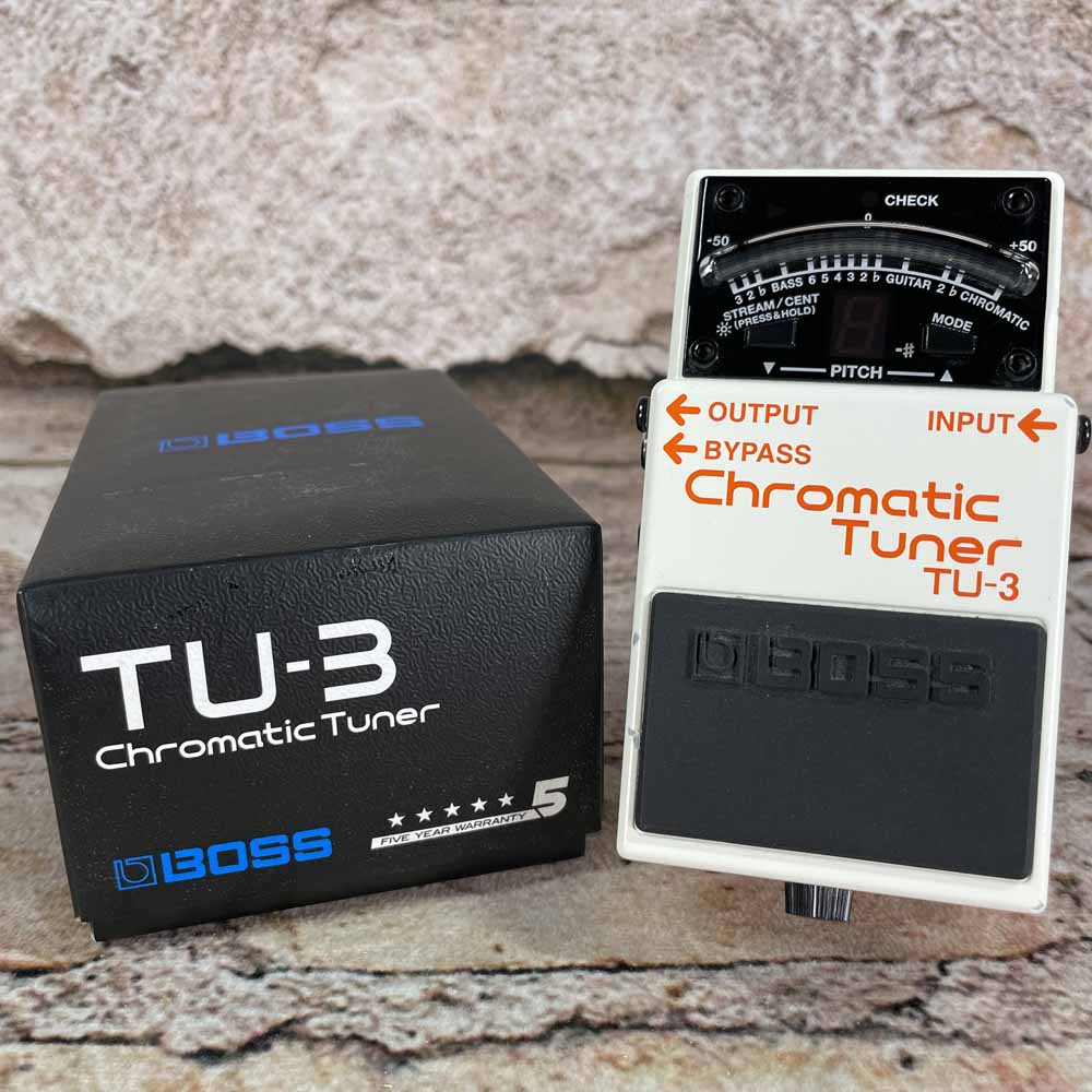 Used:  Boss TU-3 Chromatic Tuner Pedal