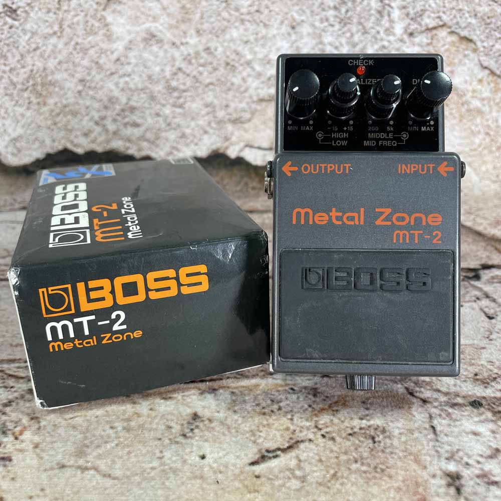 Used:  Boss MT-2 Metal Zone Distortion Pedal