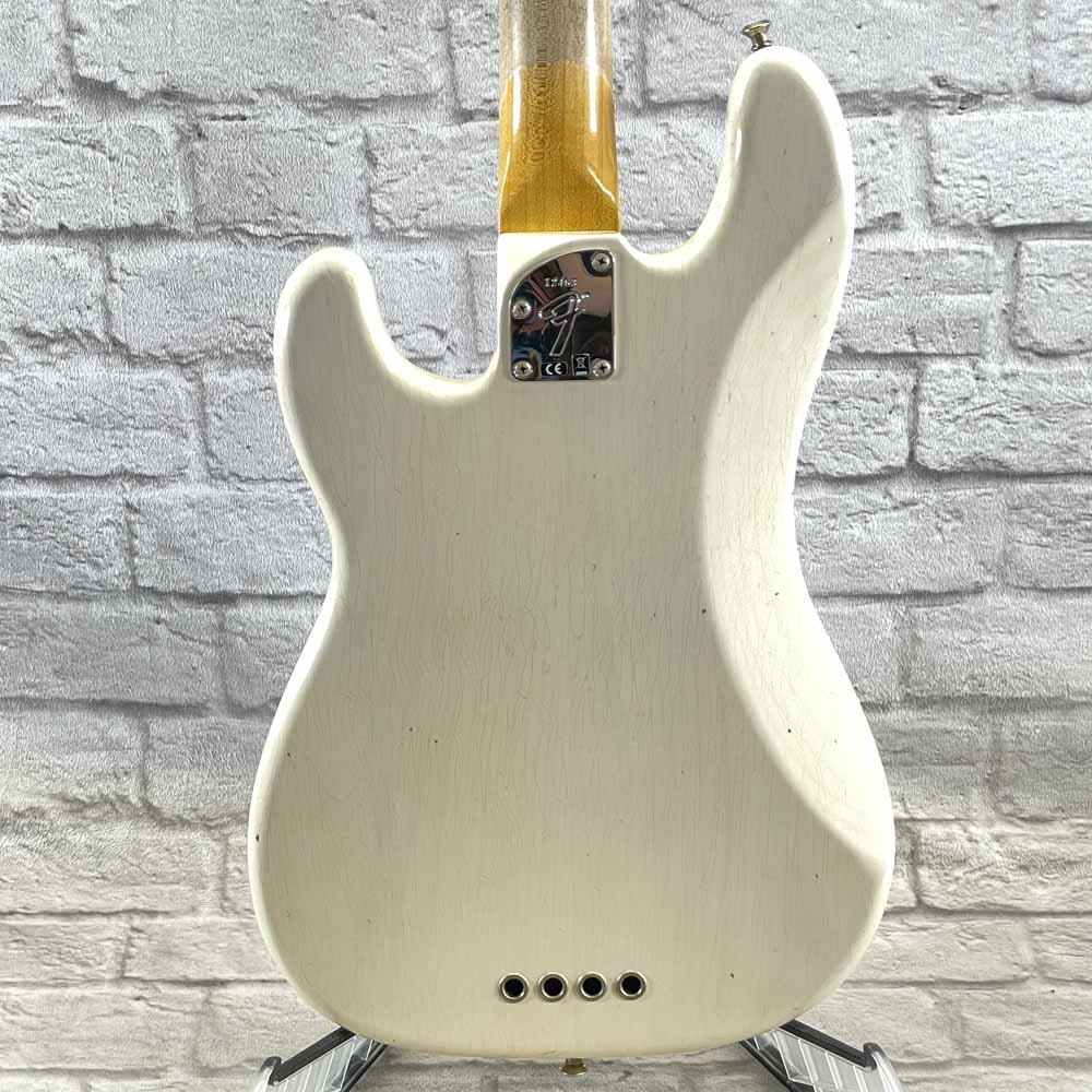 Used:  Fender Custom Shop Postmodern Precision Bass Journeyman Relic Aged - White Blonde