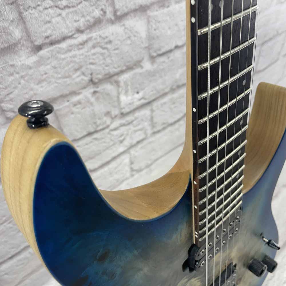 Used:  Schecter Reaper-6 Electric Guitar - Sky Burst