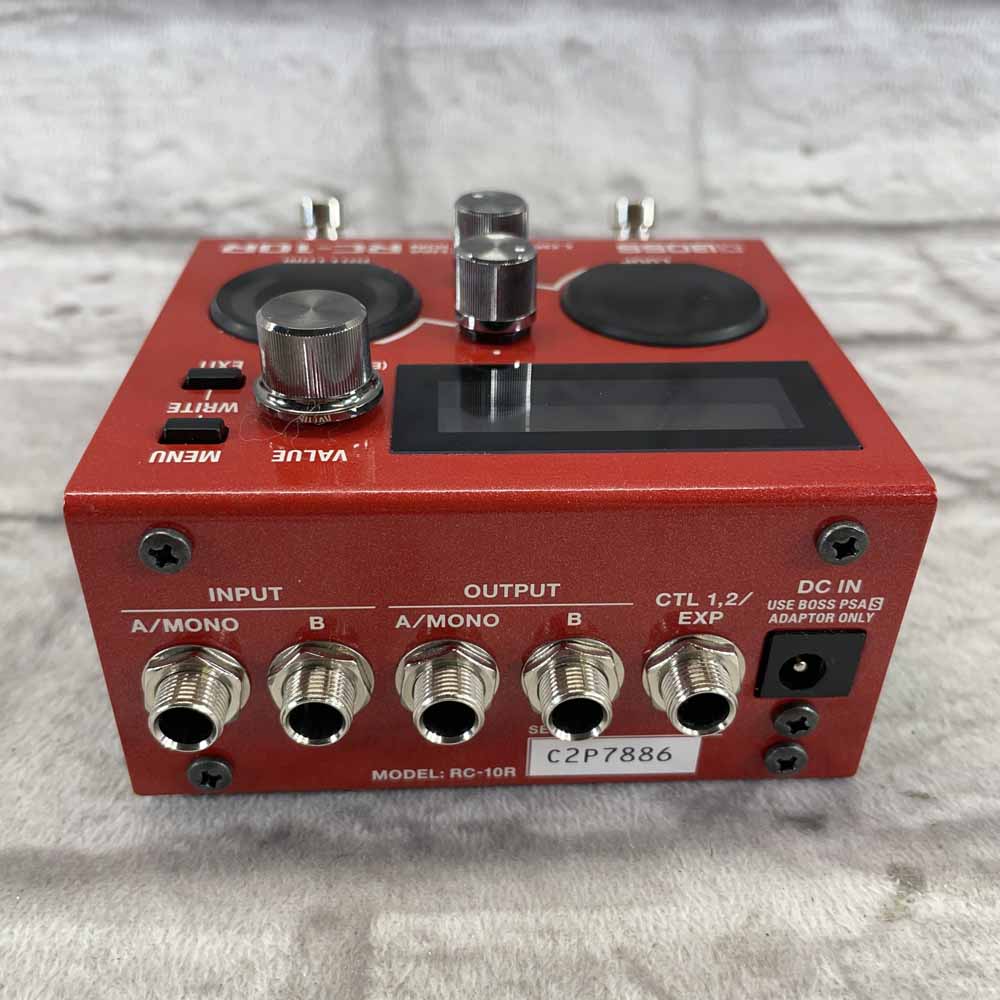 Used:  Boss RC-10R Rhythm Loop Station