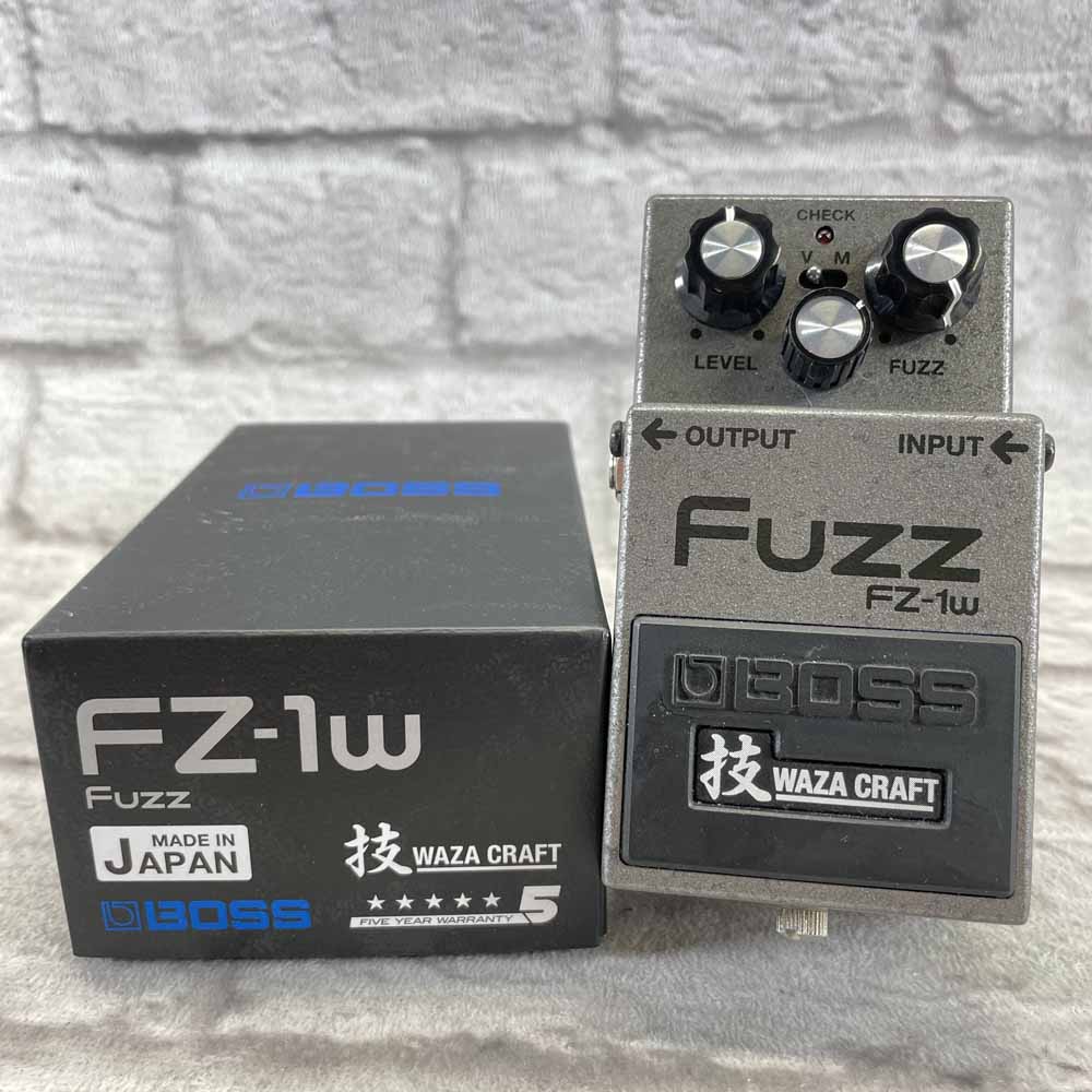 Used:  Boss FZ-1w Fuzz Pedal