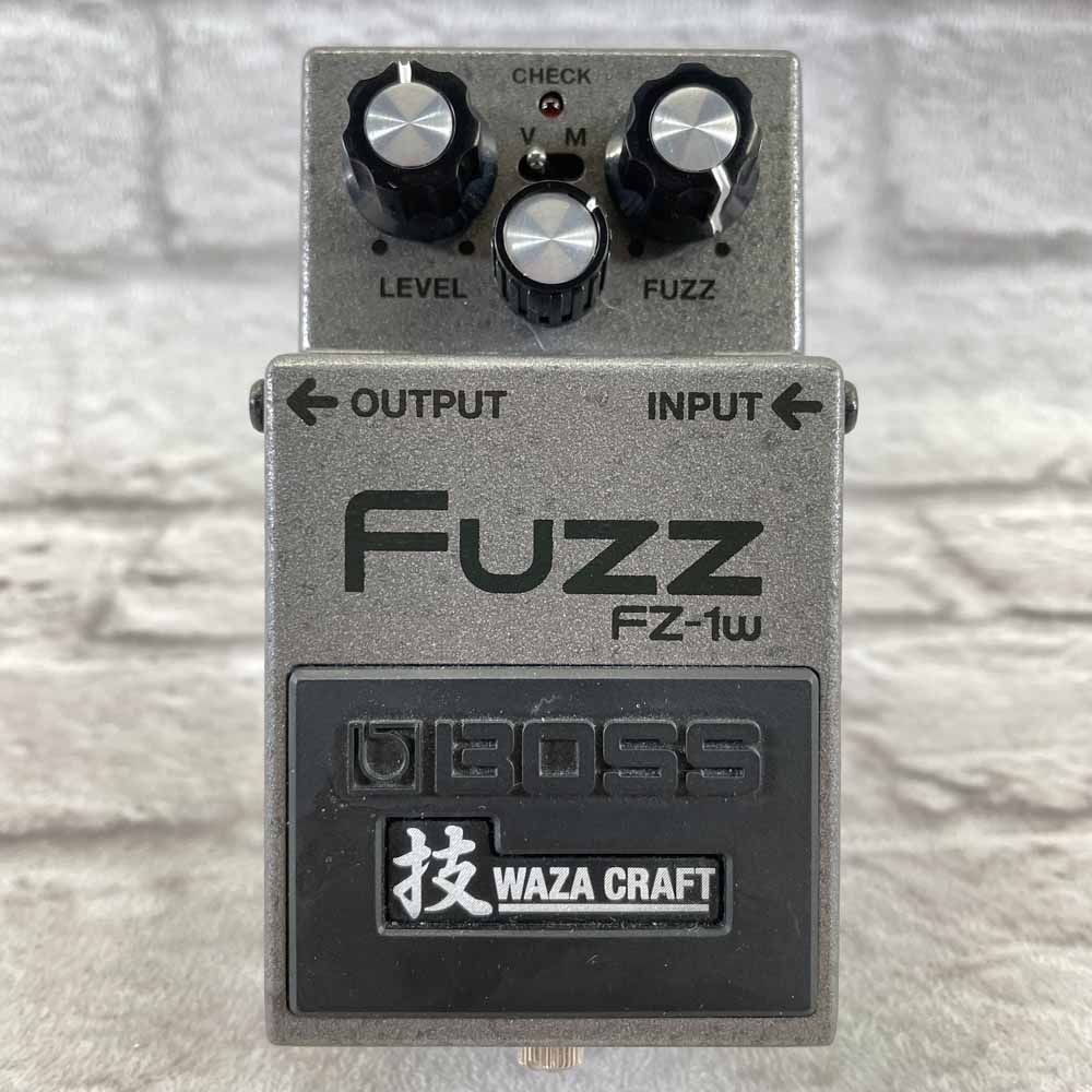 Used:  Boss FZ-1w Fuzz Pedal