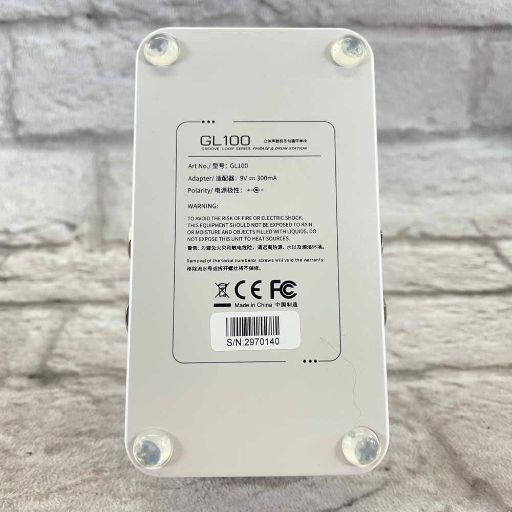 Used:  Mooer GL-100 Groove Loop & Drum Station Pedal