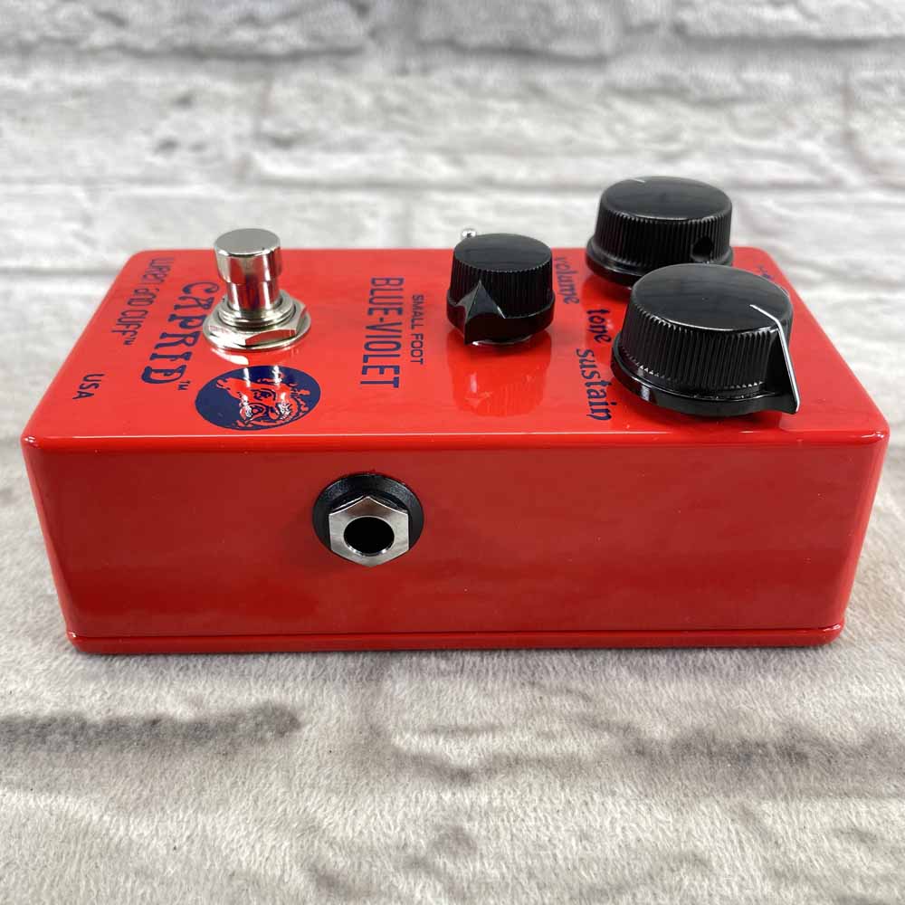 Used:  Wren and Cuff Blue-Violet Caprid Small Foot Fuzz Pedal