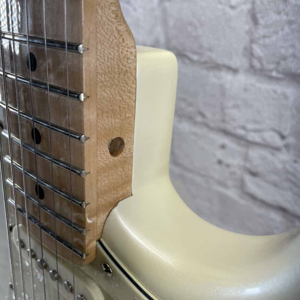 Used:  Partscaster Stratocaster Electric Guitar - Vintage White