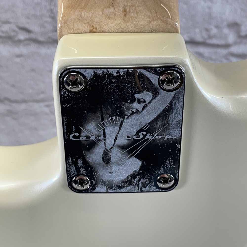 Used:  Partscaster Stratocaster Electric Guitar - Vintage White