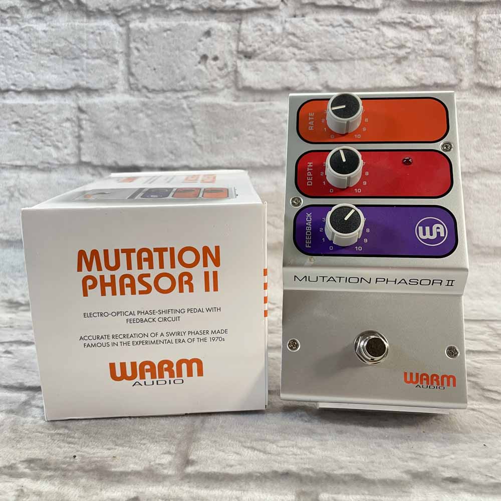 Used:  Warm Audio Mutation Phasor II