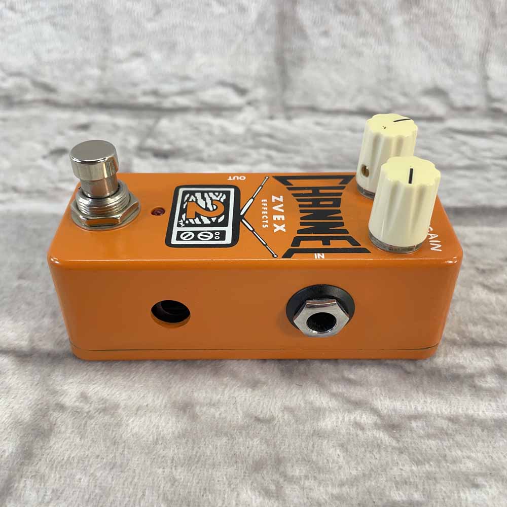 Used:  Zvex Effects Channel 2 Boost/Distortion Pedal