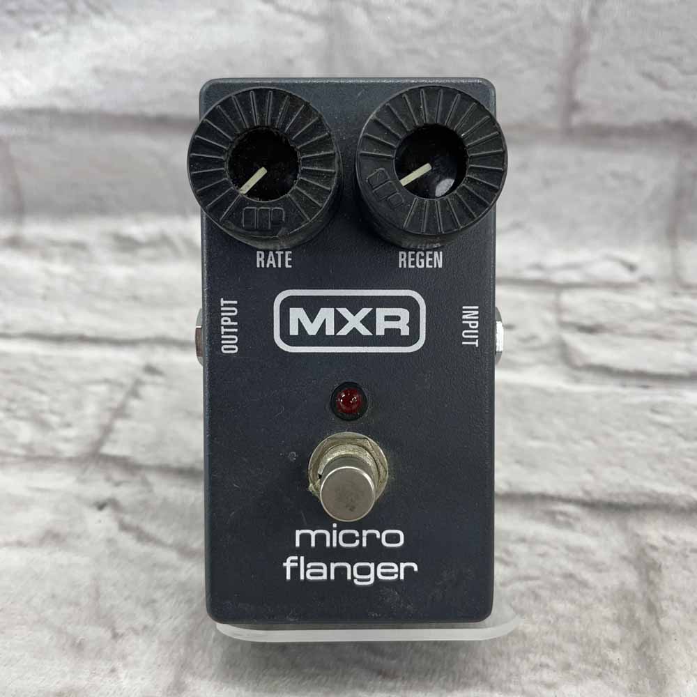 Used:  MXR Micro Flanger Pedal